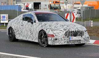 Mercedes-AMG CLE 63 (camouflaged) - front cornering