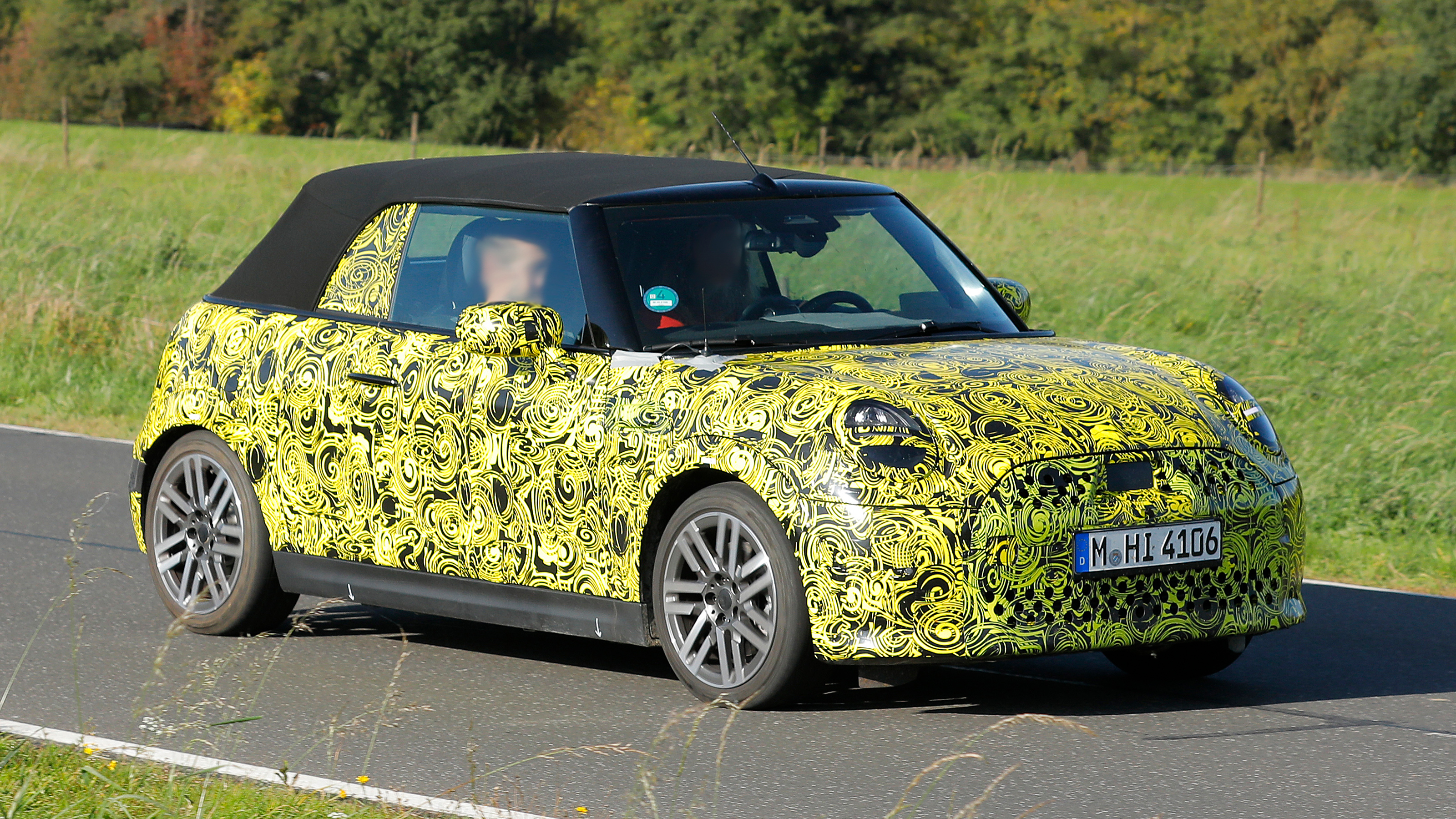 MINI Cooper Cabriolet facelift - front quarter