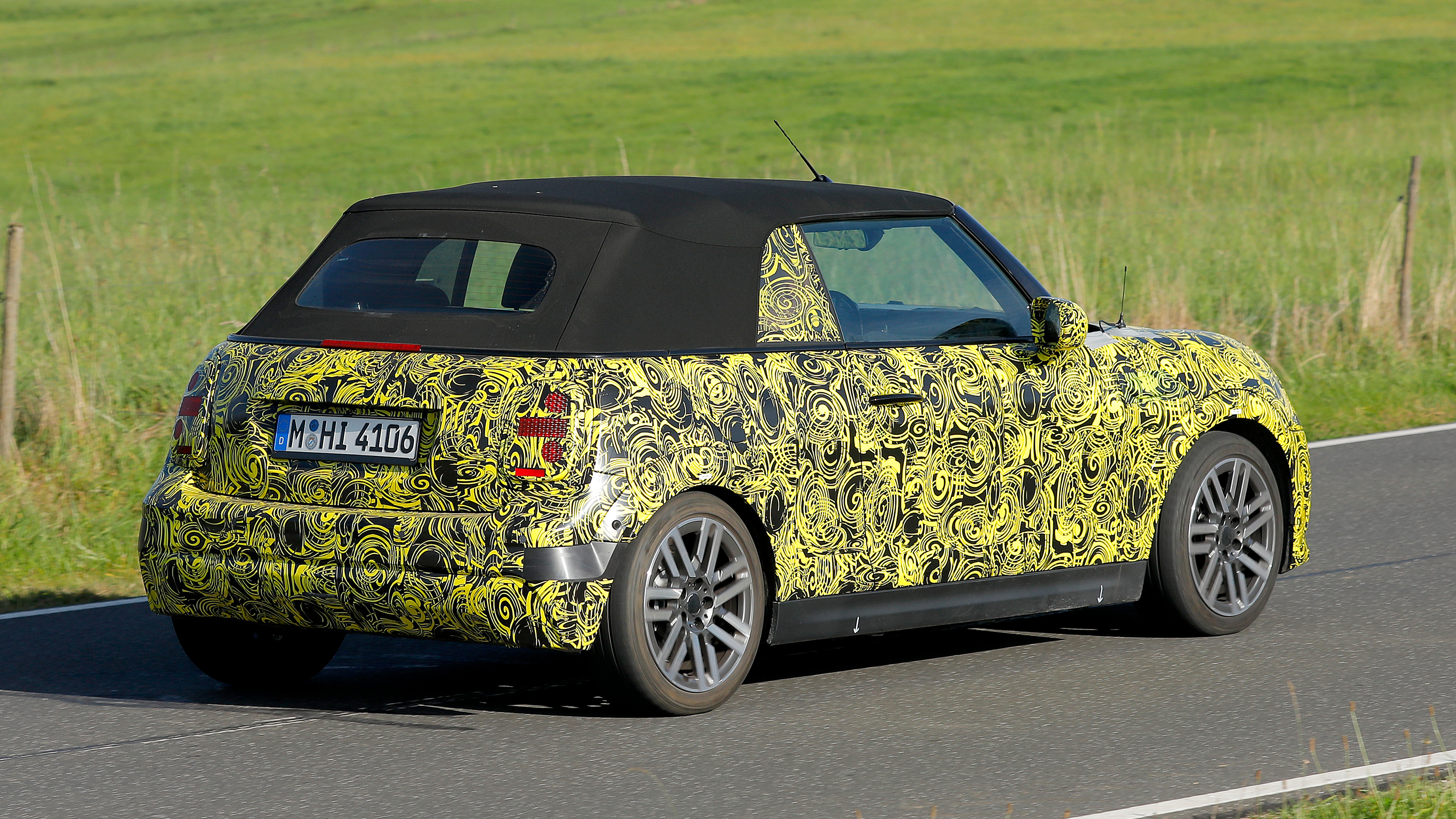 MINI Cooper Cabriolet facelift - rear quarter