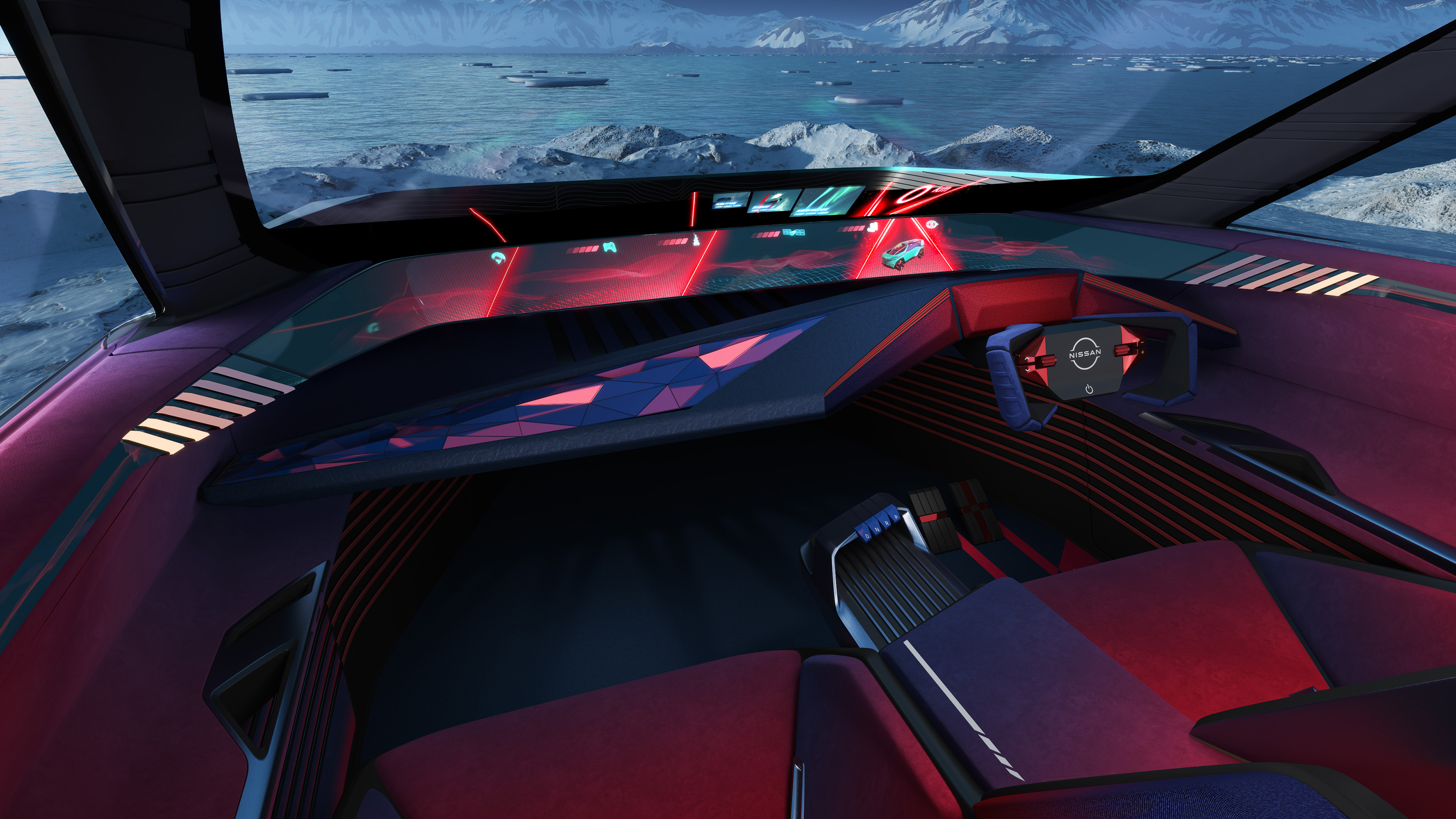 Nissan Hyper Adventure concept - dashboard