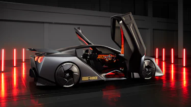 Nissan Hyper Force Concept - side static (with doors open)