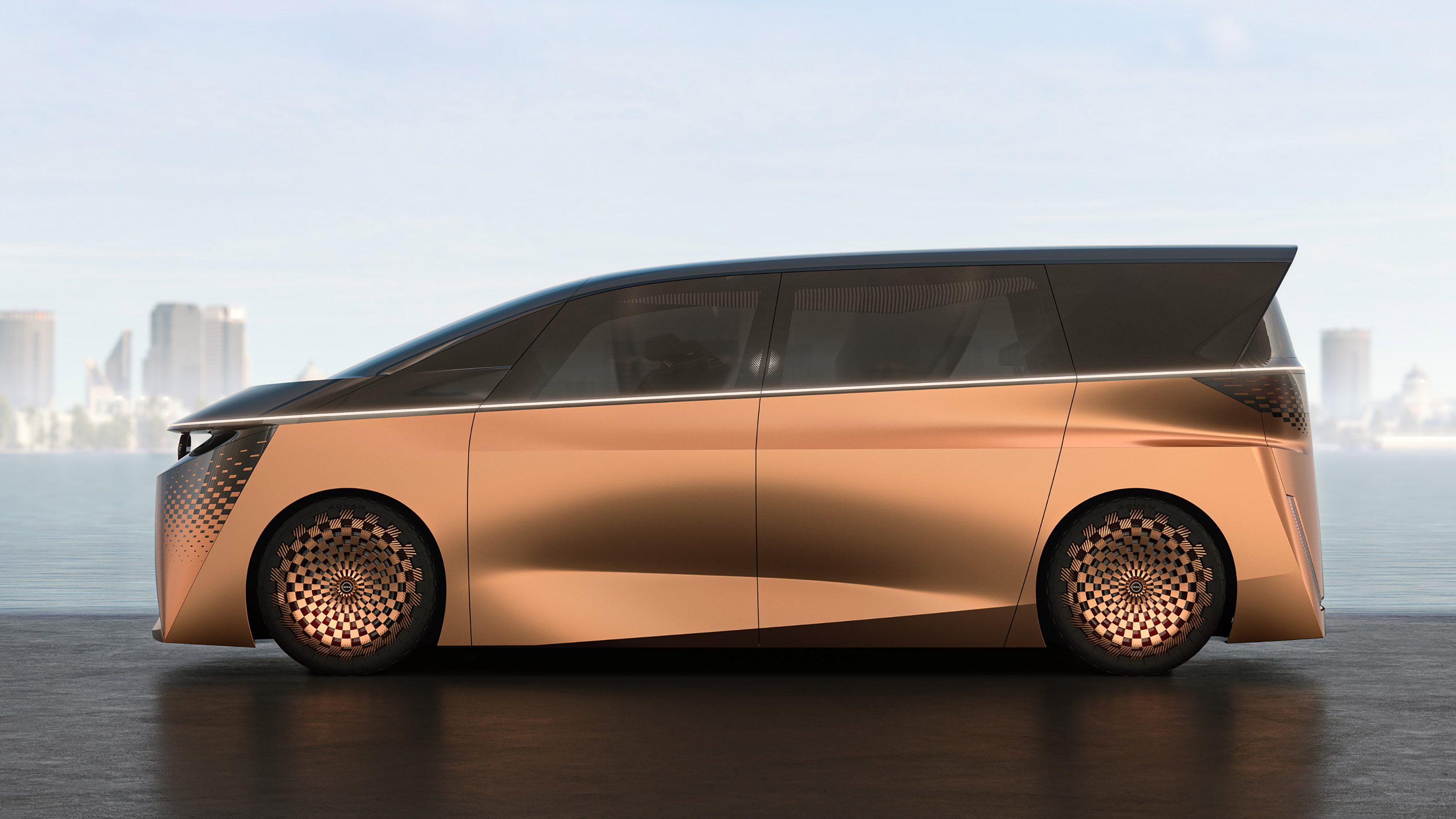New Nissan Hyper Tourer concept - side