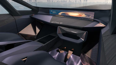 New Nissan Hyper Tourer concept - dash