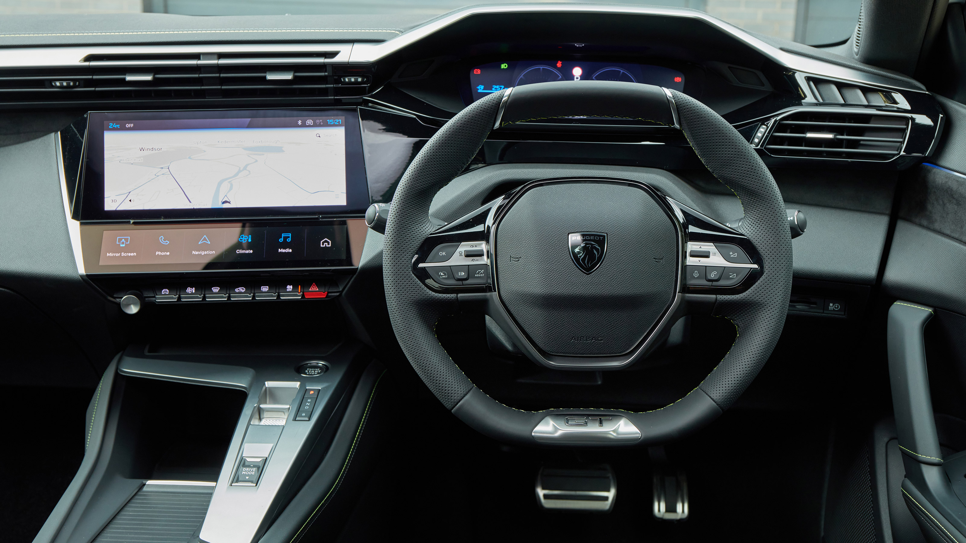 Peugeot E-308 GT - dash