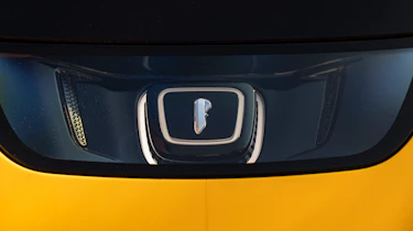 Pininfarina Battista – rear Pininfarina badge
