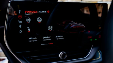 Pininfarina Battista – infotainment screen