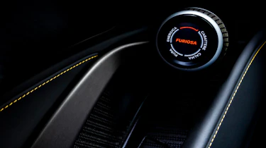 Pininfarina Battista – drive mode selector