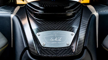 Pininfarina Battista – interior plaque
