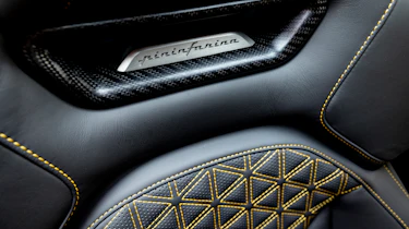 Pininfarina Battista – seat detailing