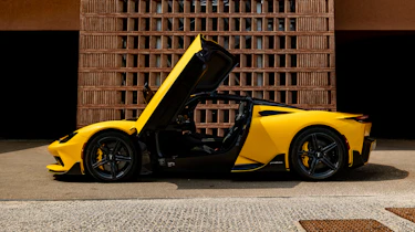 Pininfarina Battista – side static (doors open)
