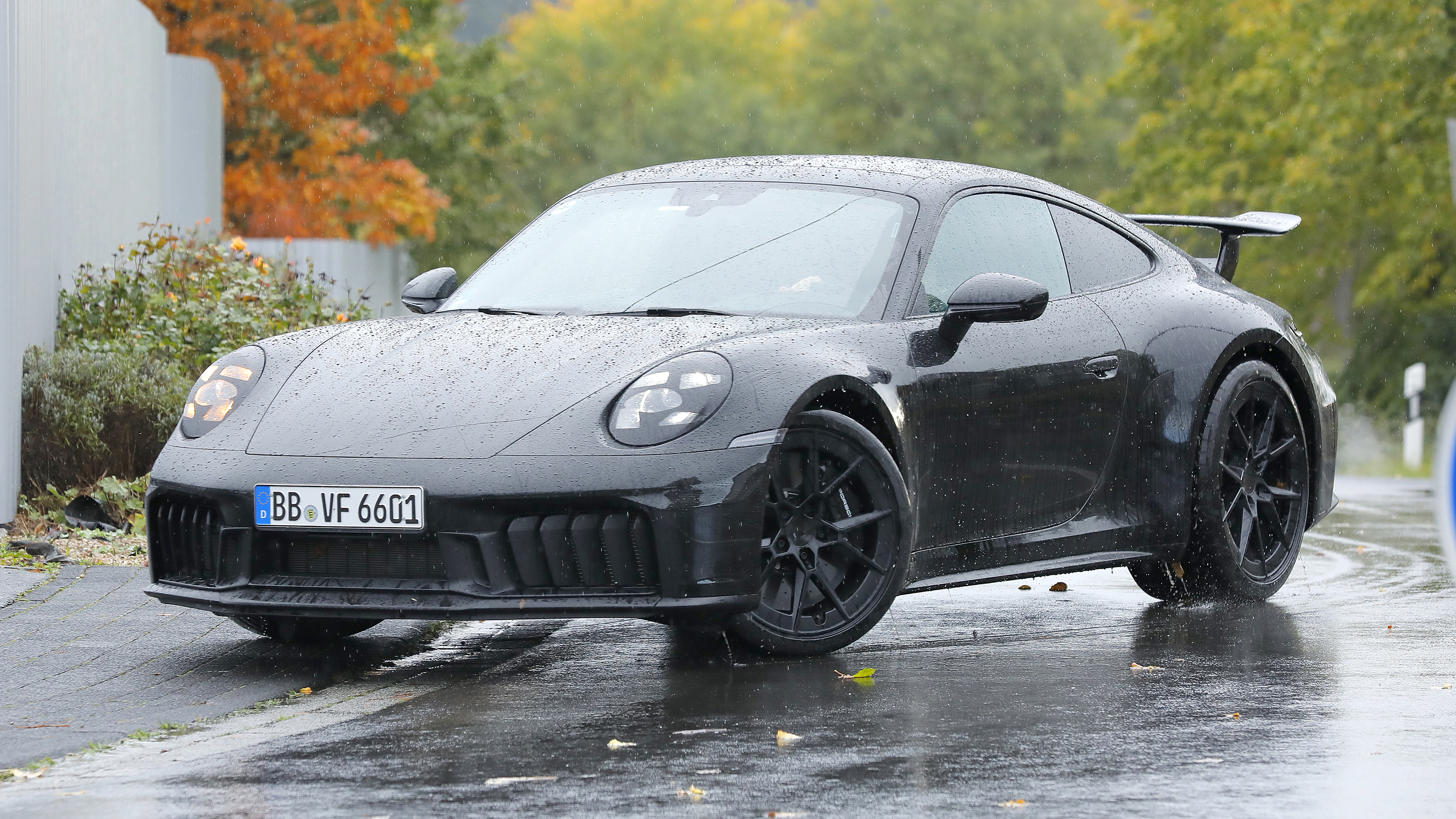 All-new Porsche 911 facelift - front 