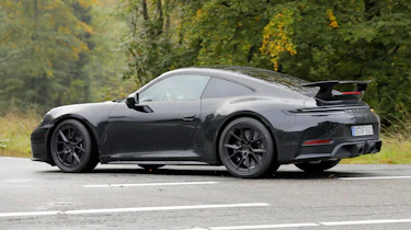 All-new Porsche 911 facelift - rear tracking