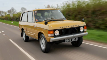 Range Rover Mk1 – front tracking