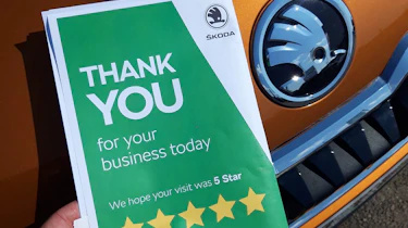 Skoda customer service brochure
