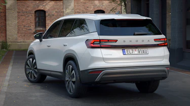 Skoda Kodiaq - rear white
