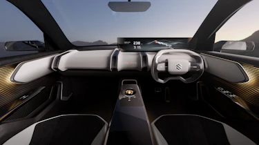 Suzuki eVX - interior dashboard