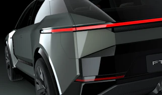 Toyota FT-3e – tail light teaser image