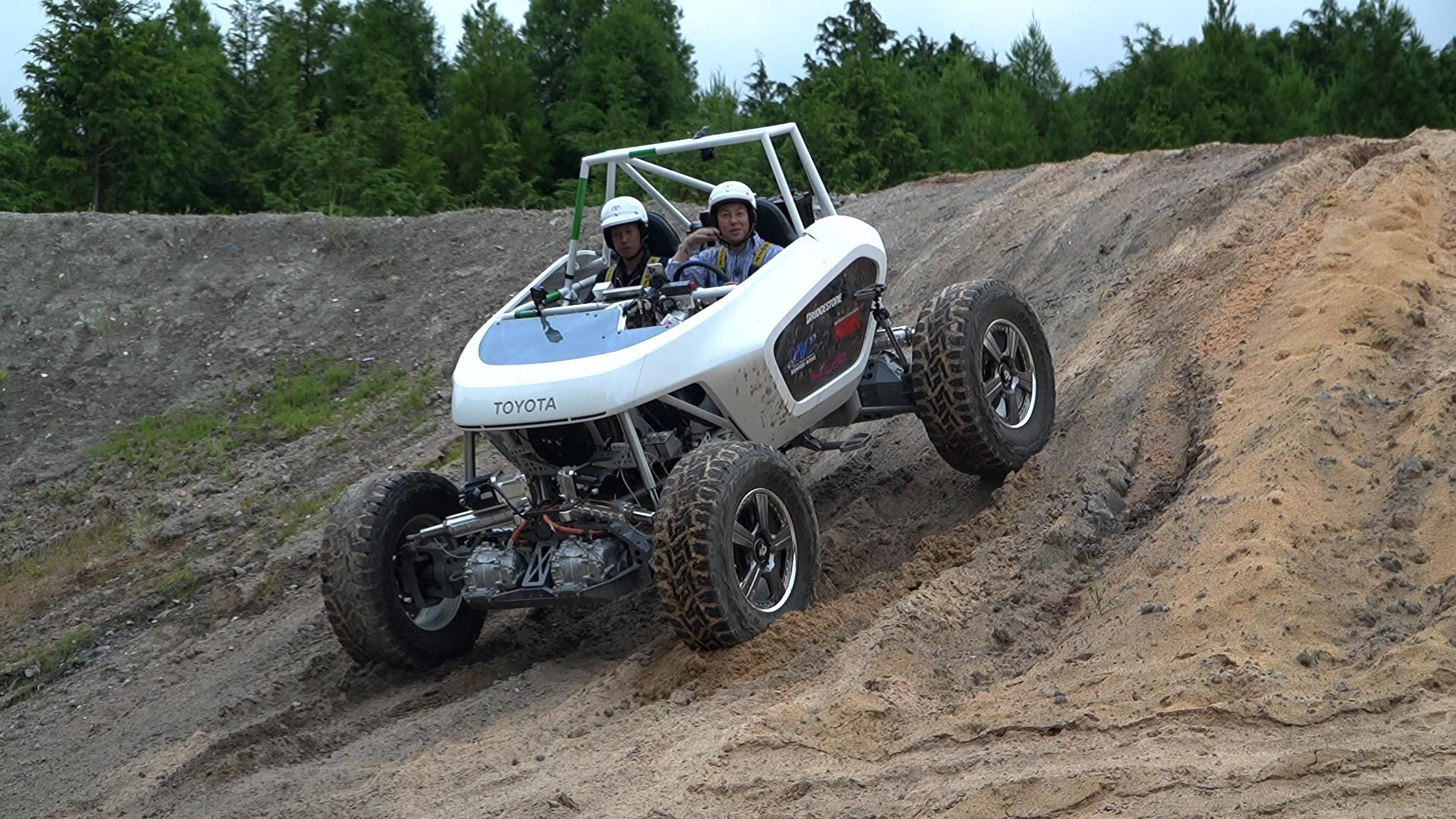 Toyota Baby Lunar Cruising undergoing testing