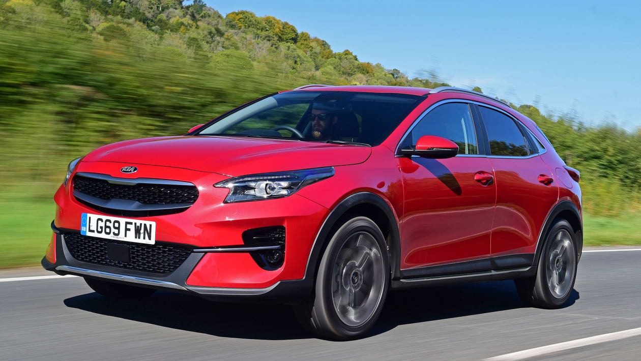Used Kia XCeed - front tracking