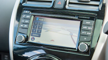 Used Nissan Micra Mk4 - infotainment