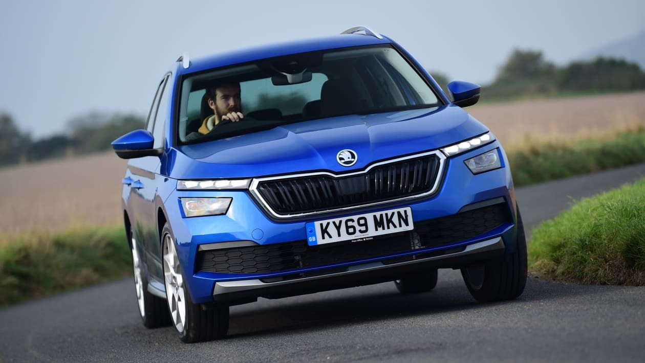 Used Skoda Kamiq - front cornering