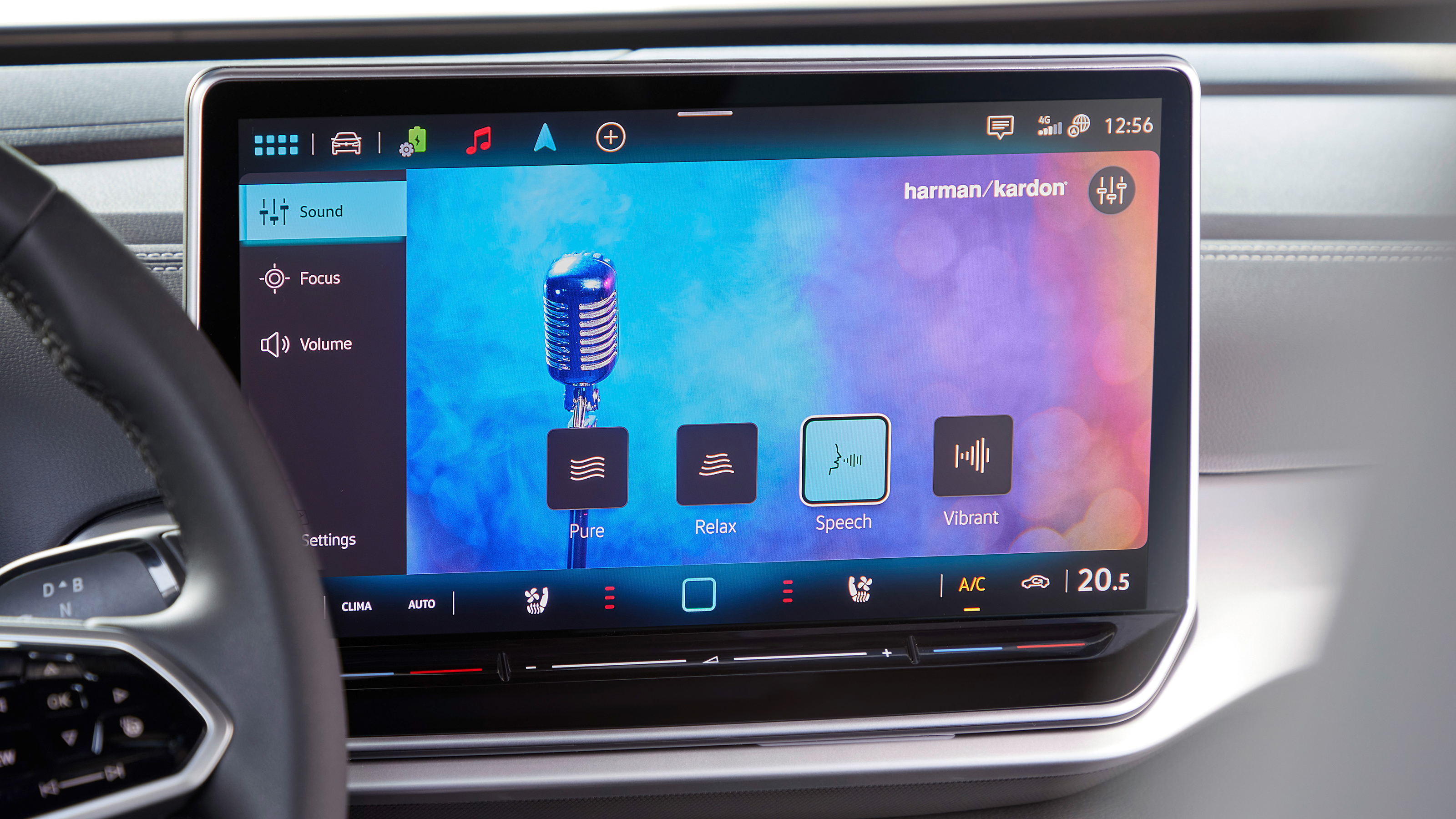 Volkswagen ID.5 - infotainment screen