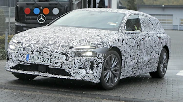 All-new Audi A6 e-tron spyshot - front