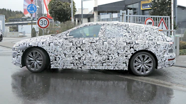 All-new Audi A6 e-tron spyshot - side