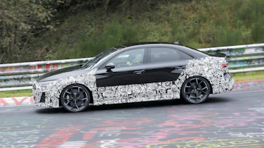 Audi RS 3 saloon (camouflaged) - side