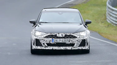 Audi RS 3 saloon (camouflaged) - front
