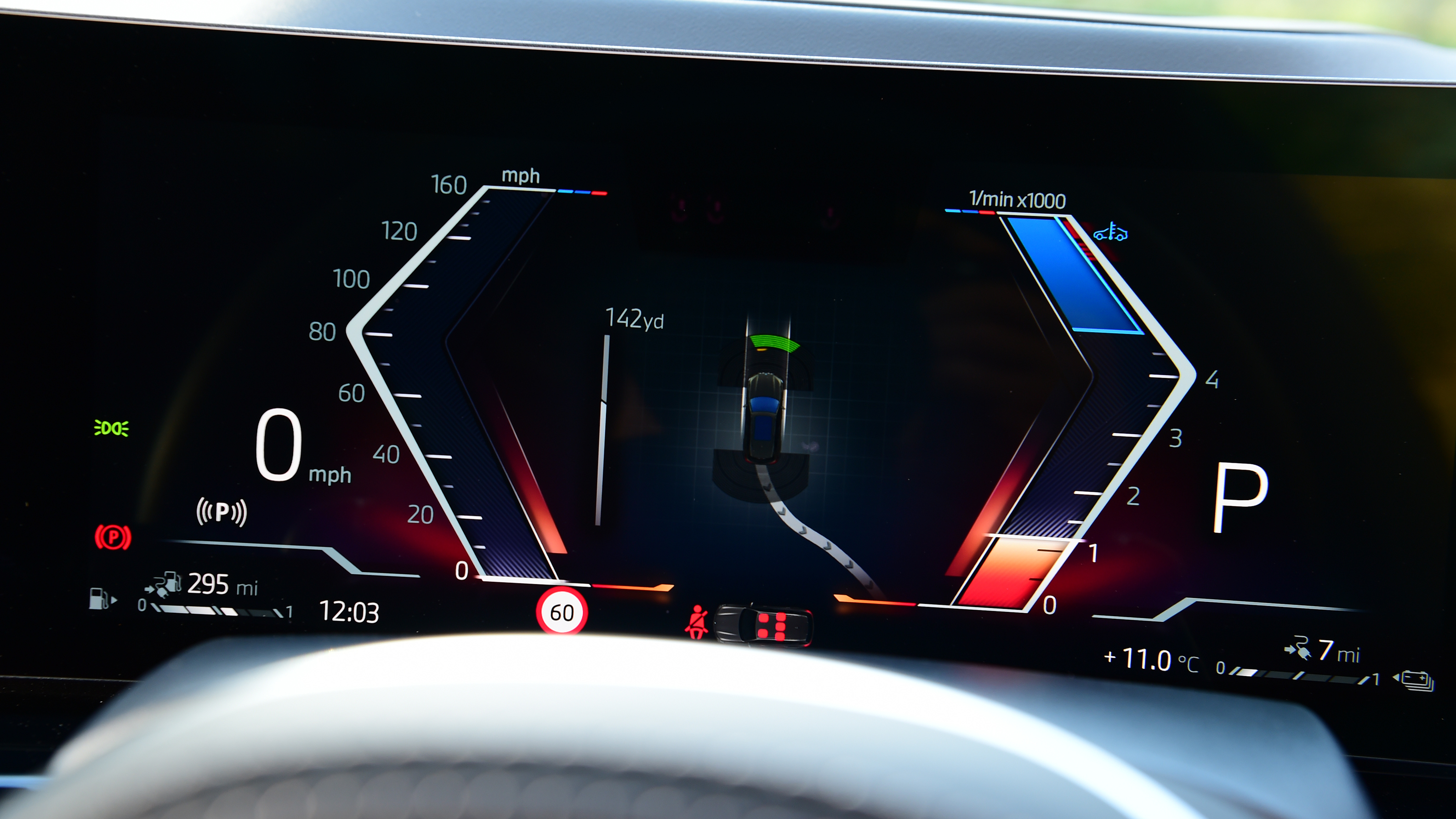 BMW X5 xDrive50e - dashboard screen