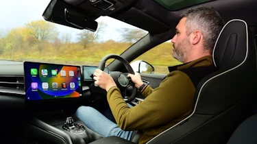 Richard Ingram driving the BYD Seal