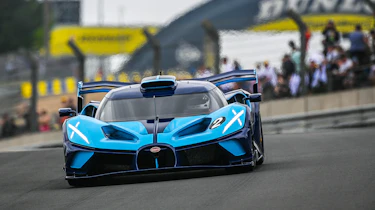 Bugatti Bolide - front action