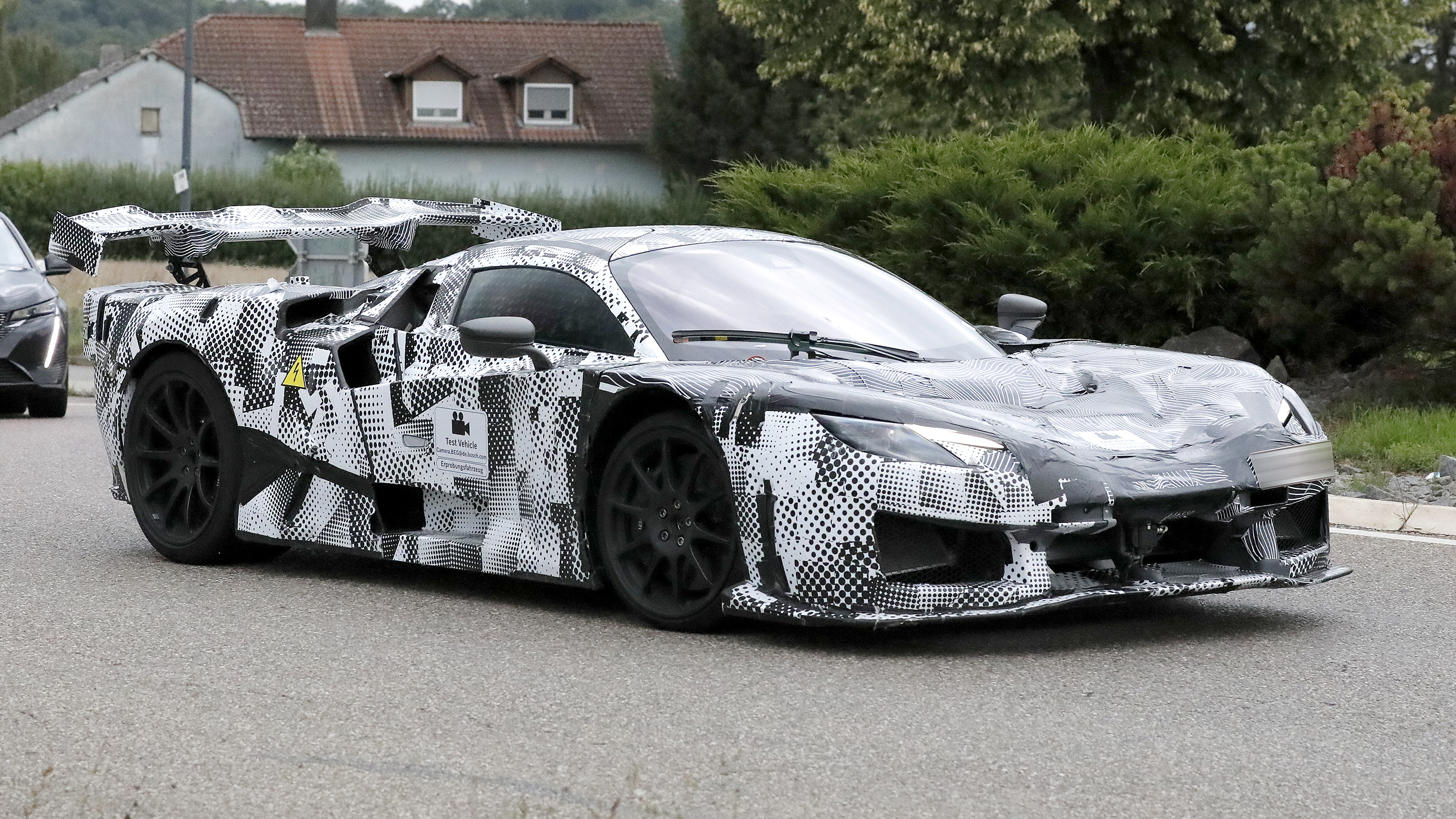 Ferrari 'F250' hypercar - front quarter 
