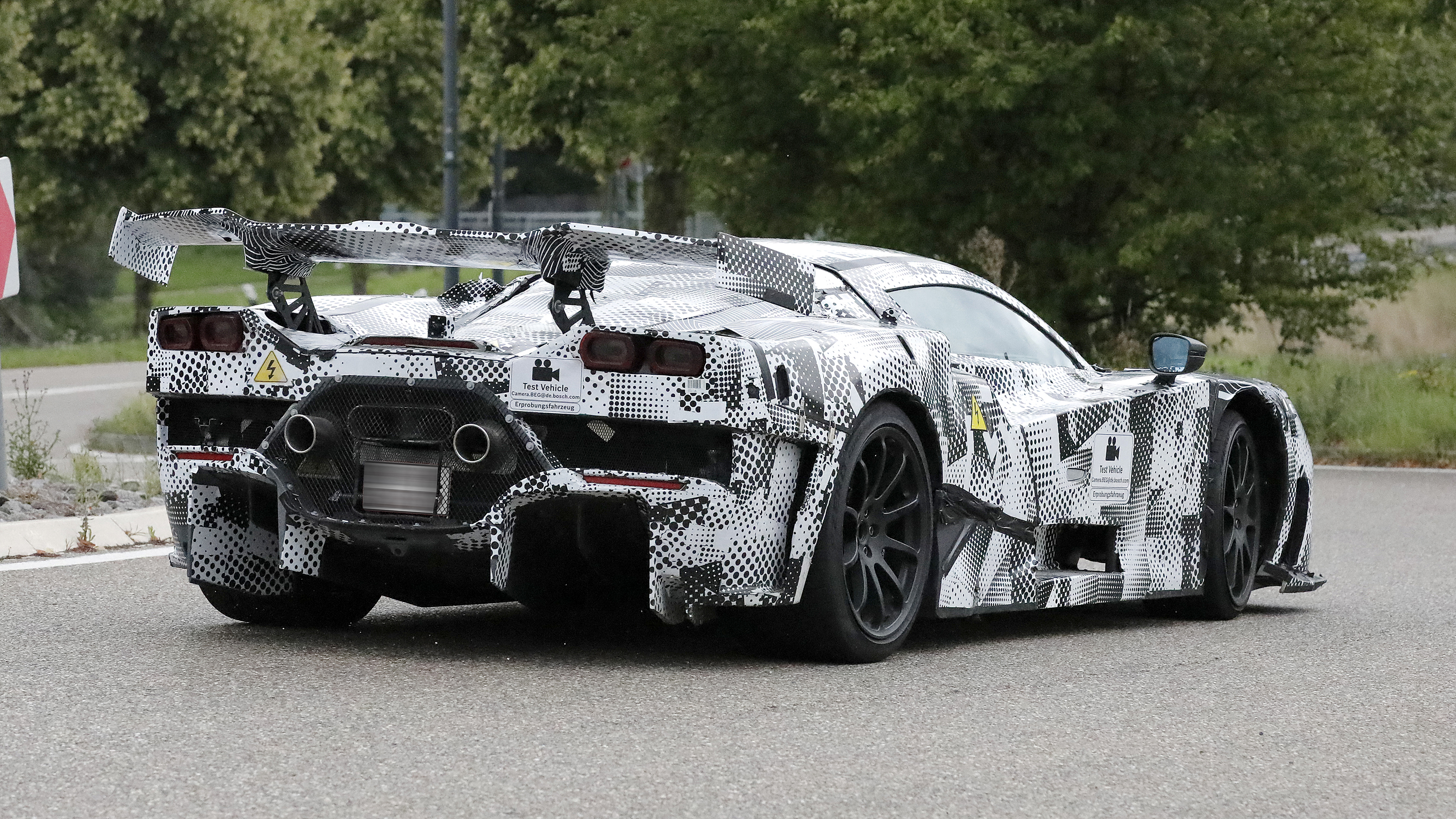 Ferrari 'F250' hypercar - rear