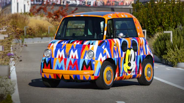 Fiat Topolino Disney special in 'Modern' livery - front static