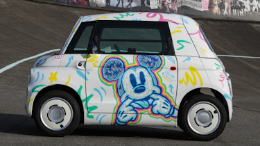Fiat Topolino Disney special in 'Street' livery - side static
