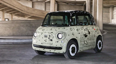 Fiat Topolino Disney special in 'Historical' livery - front static