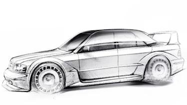 Mercedes 190E 2.5-16 Evo II - rear
