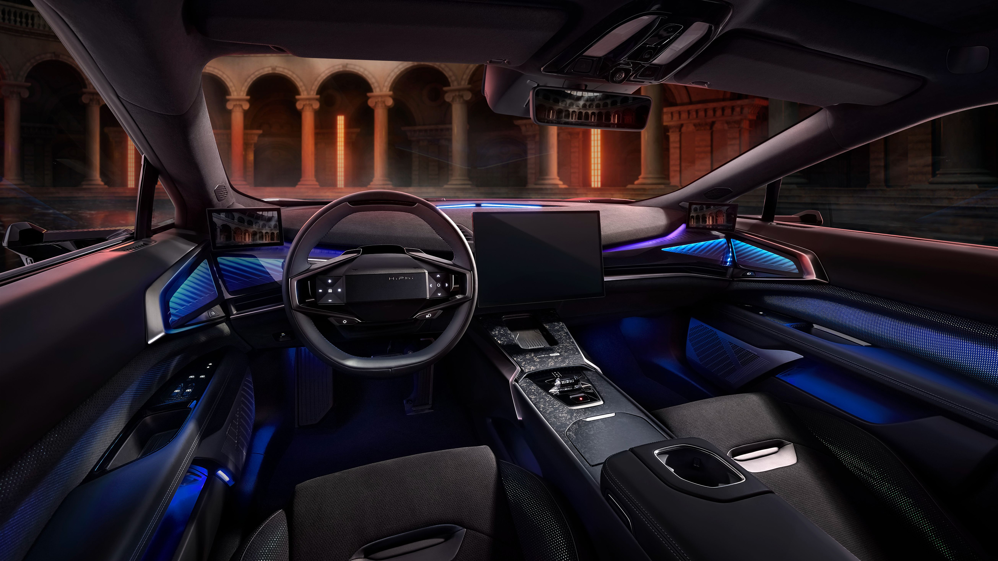 HiPhi A - dashboard
