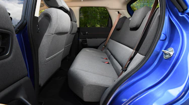 Honda e - rear seats