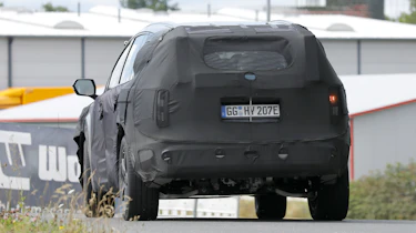 Hyundai Ioniq 9 (camouflaged) - rear
