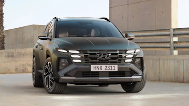 Hyundai Tucson facelift - full front