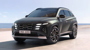 Hyundai Tucson facelift - front
