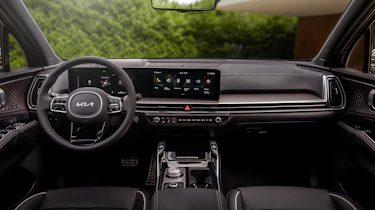 Kia Sorento facelift - dash