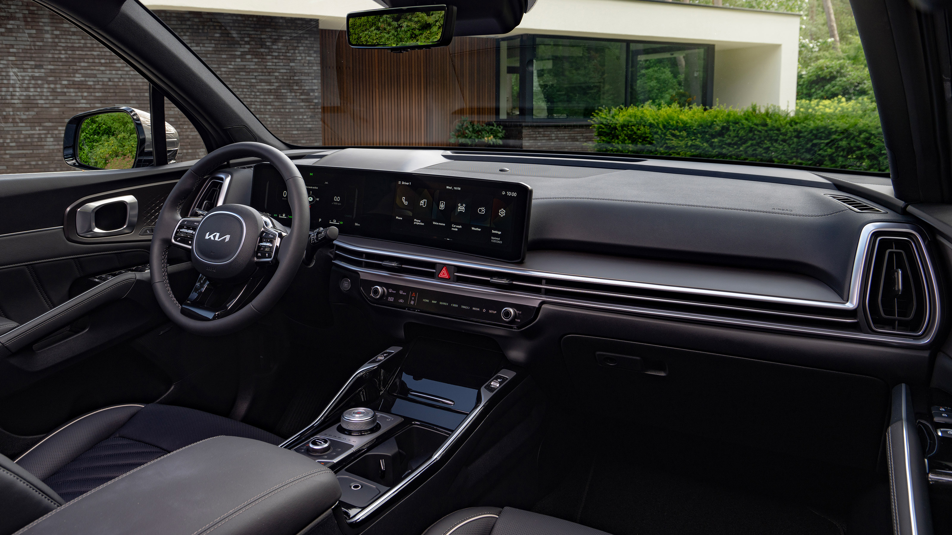 Kia Sorento facelift - interior