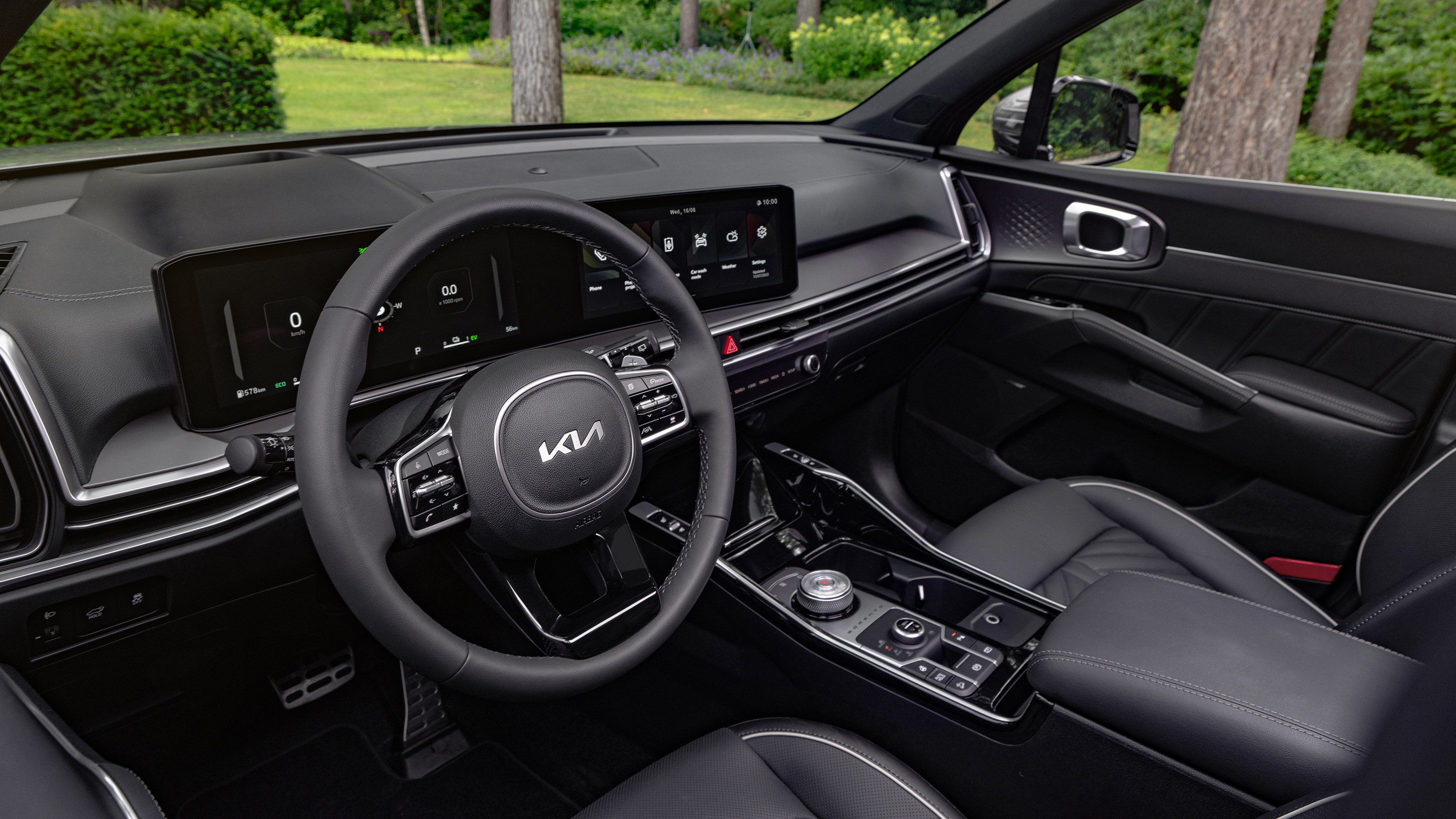 Kia Sorento facelift - cabin