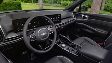 Kia Sorento facelift - cabin