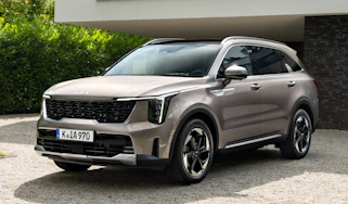 Kia Sorento facelift - front