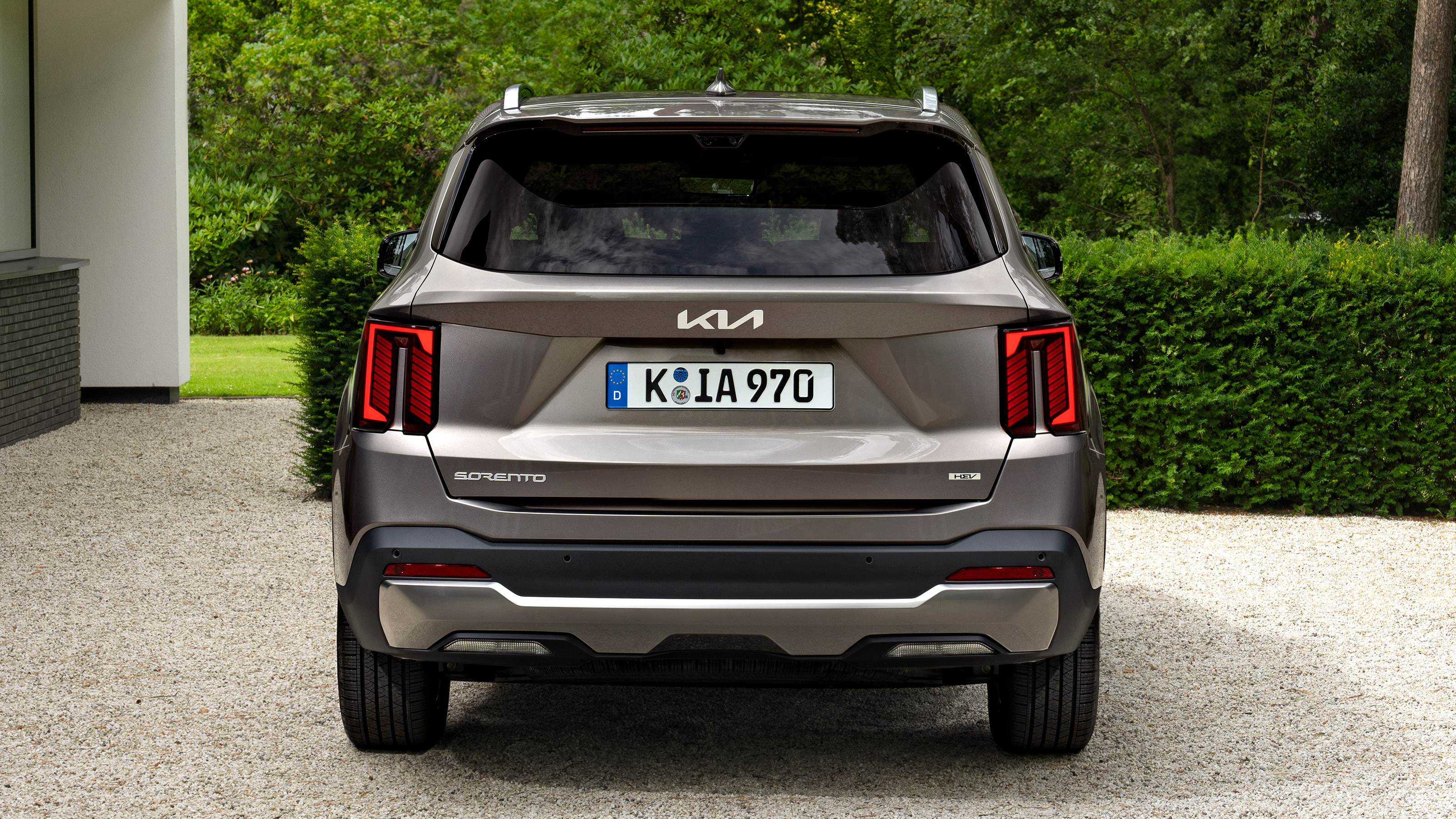 Kia Sorento facelift - full rear